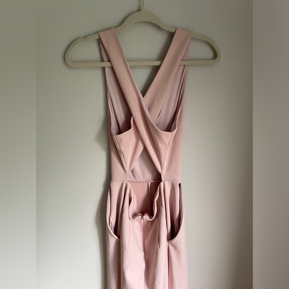 Express Wide Leg Jumpsuit in Pastel Pink Women’s Size Small - Picture 6 of 7